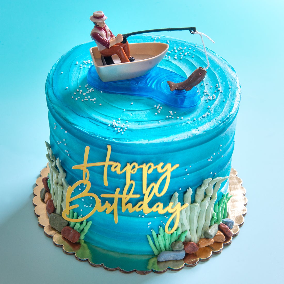 Gone Fishing Cake | The Sugar Bakery
