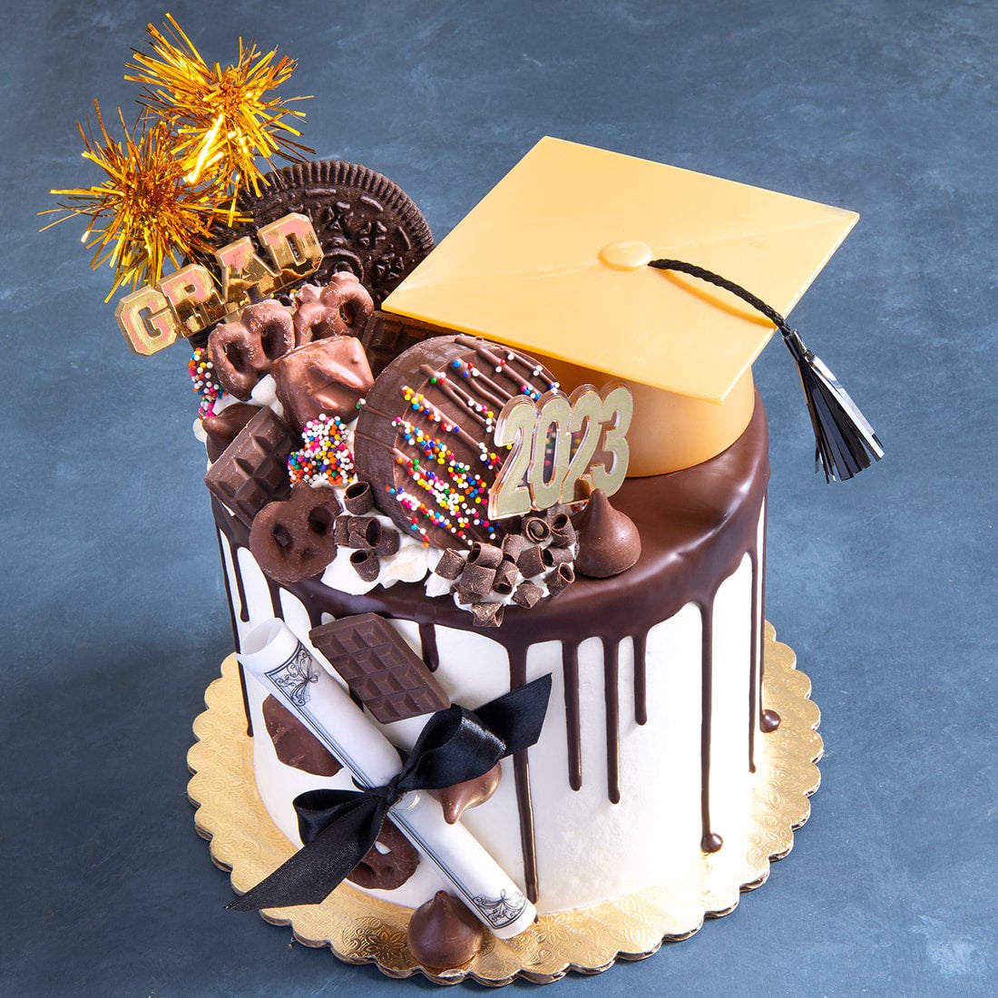 Chocolate Dream Graduation Cake The Sugar Bakery