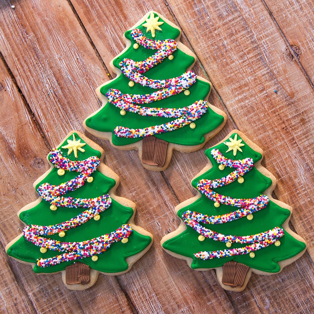 Christmas Tree Butter Cookie The Sugar Bakery