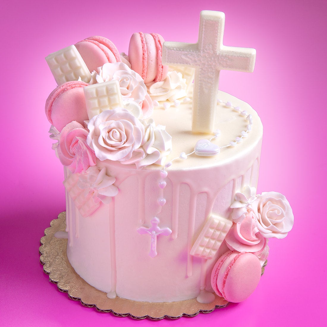 Blessed Beauty CakePink The Sugar Bakery