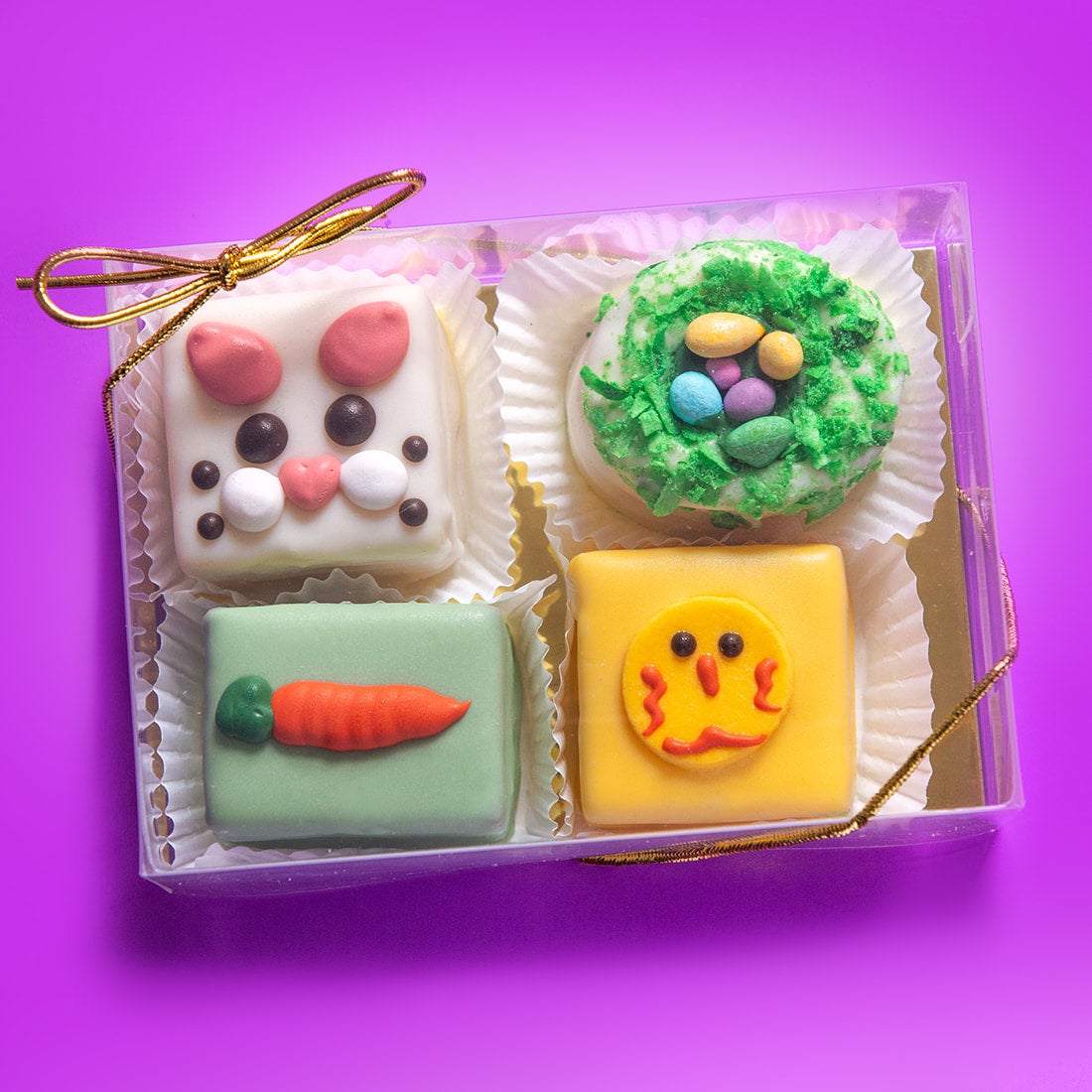 Easter Theme Petit Four Gift Box The Sugar Bakery