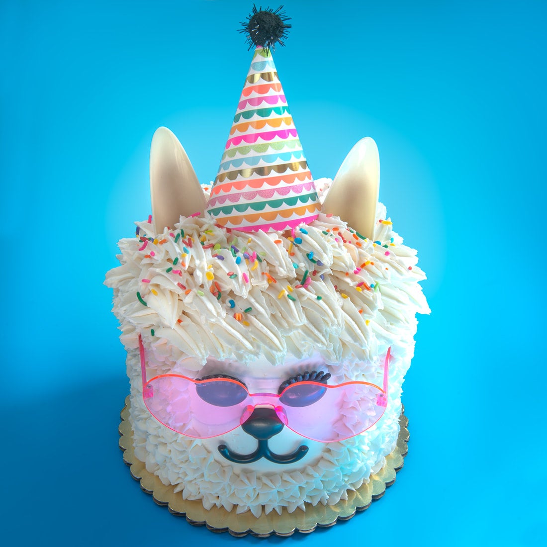 Party Llama Cake The Sugar Bakery
