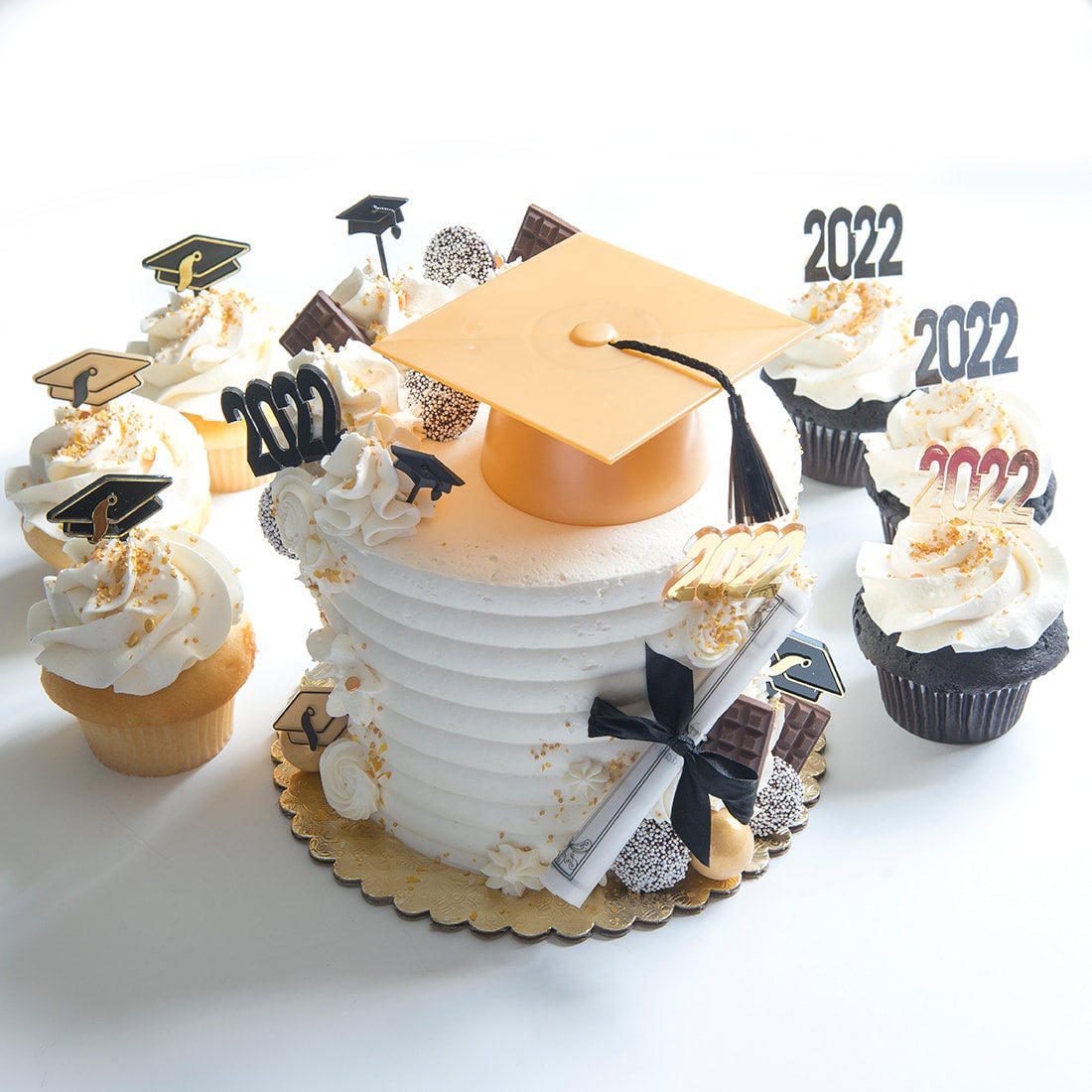 Elegant Graduation Cap (Fondant Included) - The Makery Cake Co